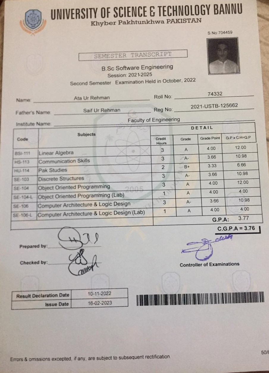 InternShip Certificate